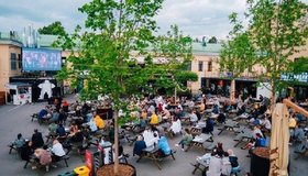 На Василеостровском рынке пройдут бесплатные кинопоказы под открытым небом