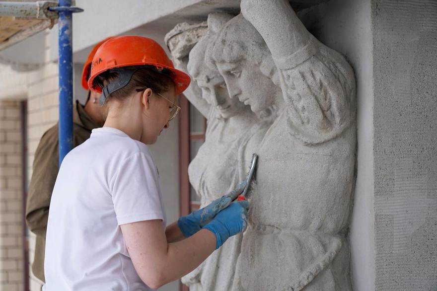 В Петербурге завершают ремонт дома, где снимали «Мастер и Маргариту»
