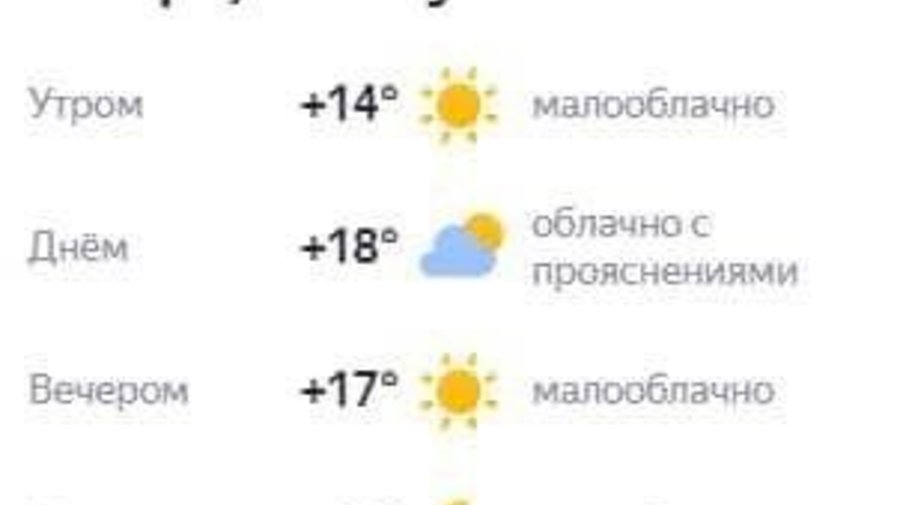 Завтра Петербург ждёт самый прохладный день недели