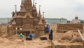 В Парке 300-летия пройдёт фестиваль «Город песчаных скульптур»