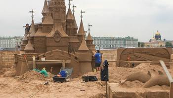 В Парке 300-летия пройдёт фестиваль «Город песчаных скульптур»