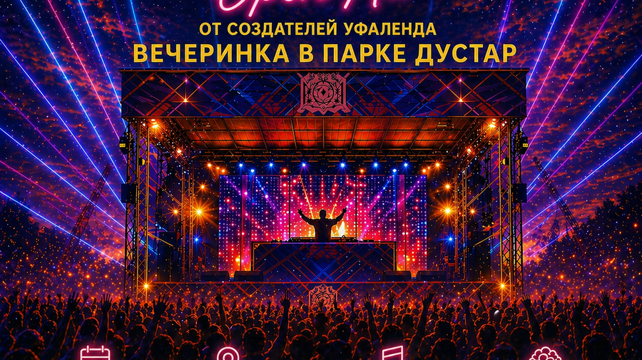 ТАТАРО-БАШКИРСКАЯ дискотека Опен эир