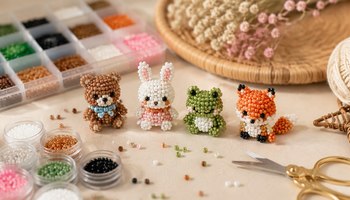 Фигурки из бисера: от идеи до шедевра