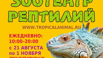 Зоотеатр Рептилий в г.Москва ТРЦ "МЕГА Теплый Стан"
