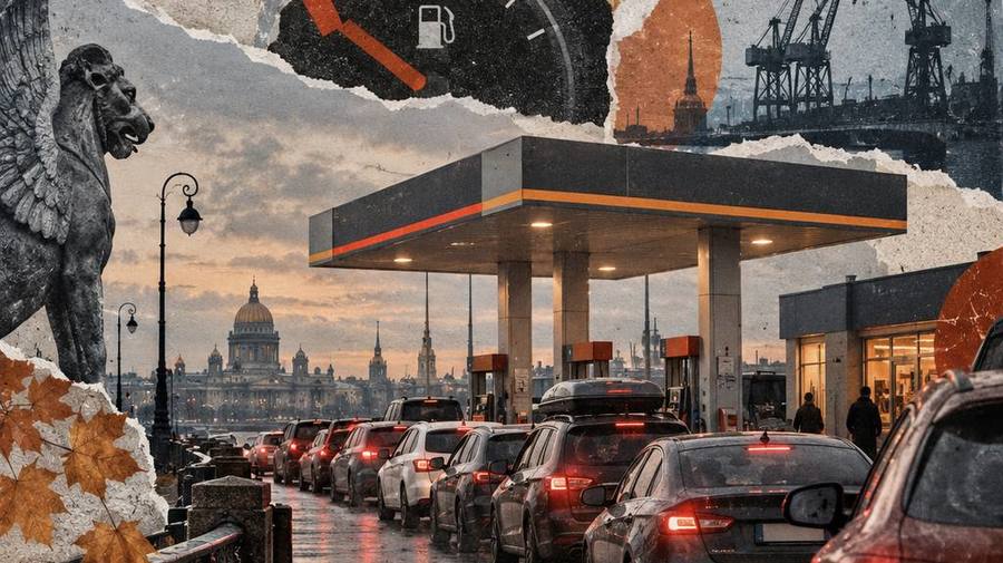 В Петербурге спрос на бензин временно оказался выше объёмов текущих поставок, сообщили в комитете по энергетике.