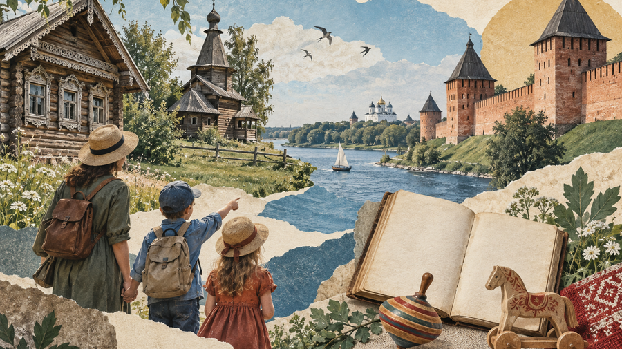 Великий Новгород с детьми: четыре идеи для семейного дня