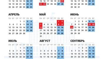 Стало известно, как россияне будут отдыхать в 2027 году