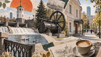 Вдоль Исети пешком: Плотинка, Исторический сквер и улица Горького