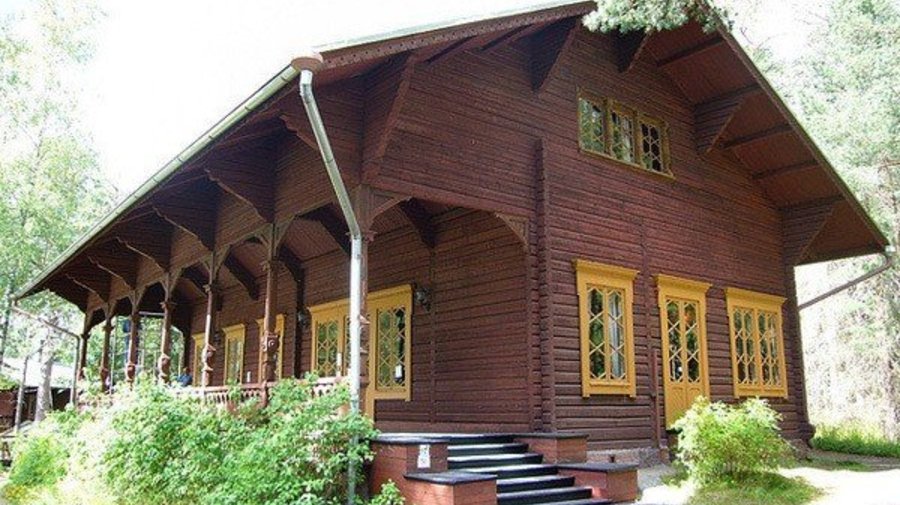 Императорская рыбацкая изба в Лангинкоски