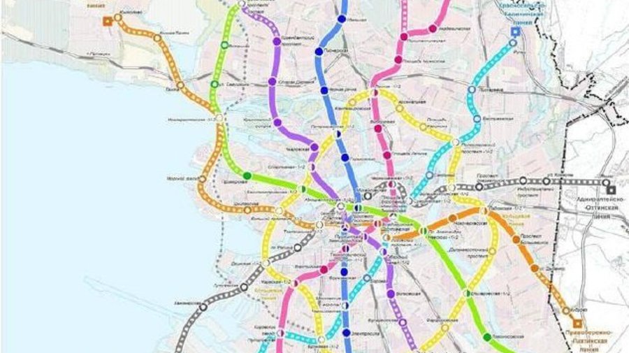 Кольцевая линия метро Петербурга отодвинулась ещё на десять лет — по сообщениям СМИ, сроки строительства перенесли с 2030 на 2040 год.