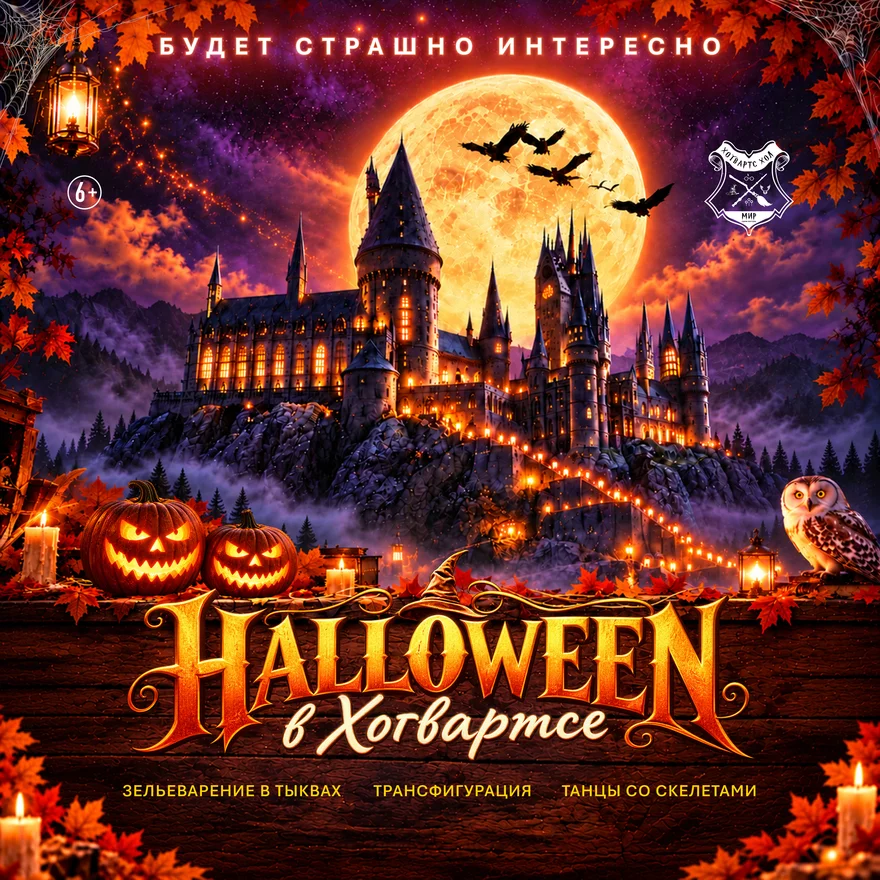 Хеллоуин в Хогвартсе