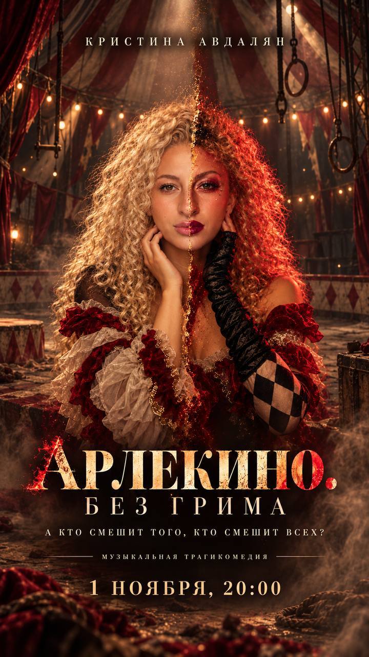 АРЛЕКИНО. Без грима