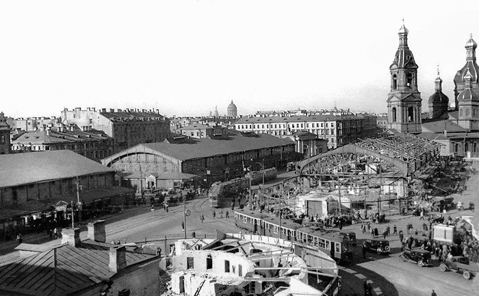 Сенная площадь в 1930-е годы 