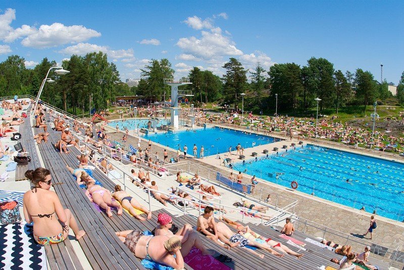 Бассейный комплекс Kumpula