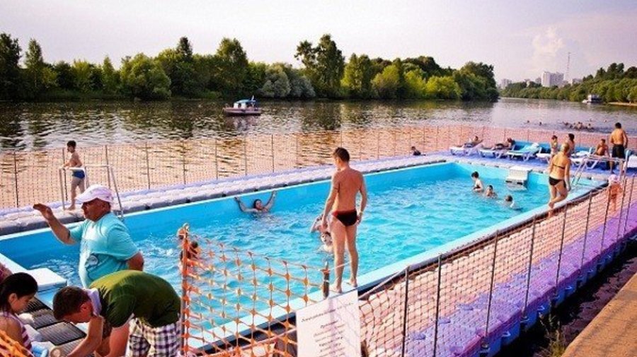 Бассейн в парке «Фили»