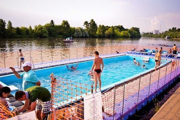 Бассейн в парке «Фили»