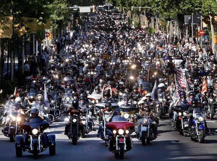 Фестиваль St.Petersburg Harley Days — мотопарад