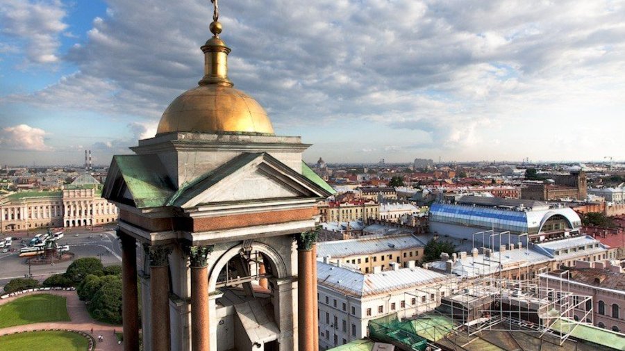 Колоннада Исаакиевского собора