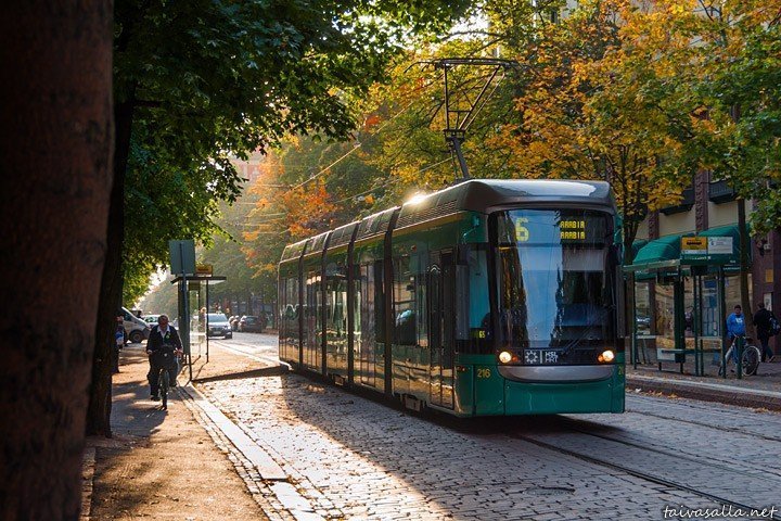 Путешествие по Хельсинки: маршрут трамвая №6