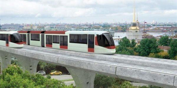 13 линий для скоростного легкорельсовго транспорта построят в Петербурге
