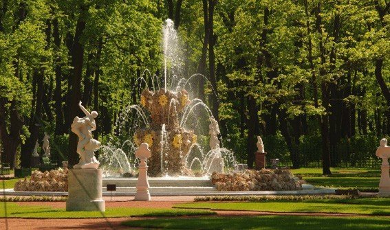 Праздник закрытия сезона фонтанов в Летнем саду