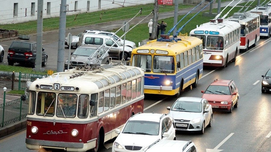 Парад троллейбусов состоится в столице в середине ноября