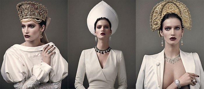 Выставка “Russia in Vogue”