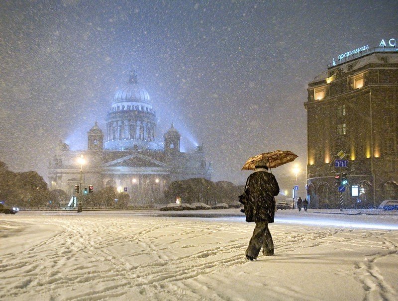 Снег на улицы города ляжет в конце ноября