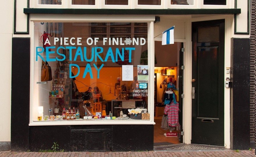 Ресторанный день в Хельсинки