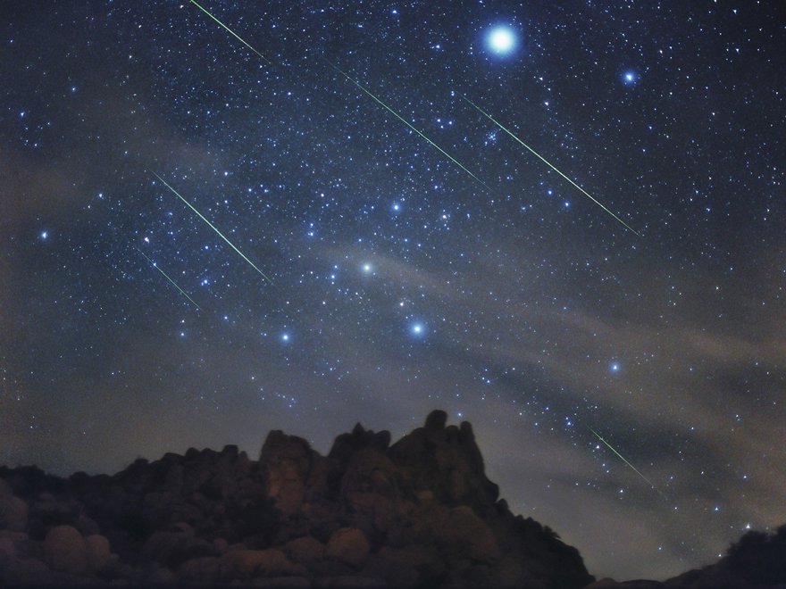 В декабре небо над Москвой озарит мощнейший звездопад