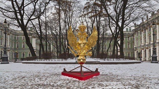 На Телеграфную башню Зимнего дворца вернут золотого орла