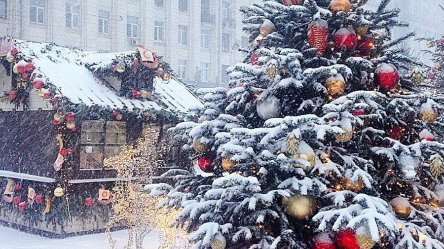 В новогоднюю ночь будет снежно и холодно