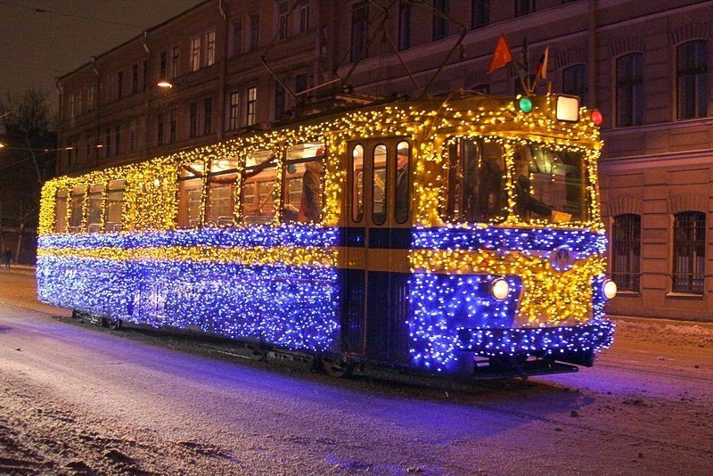 Расписание работы общественного транспорта в новогоднюю ночь