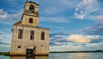 Русская Атлантида — единственный затопленный храм Северо-Запада