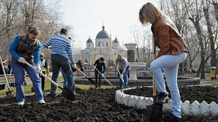 Общегородские субботники пройдут для всех желающих в апреле