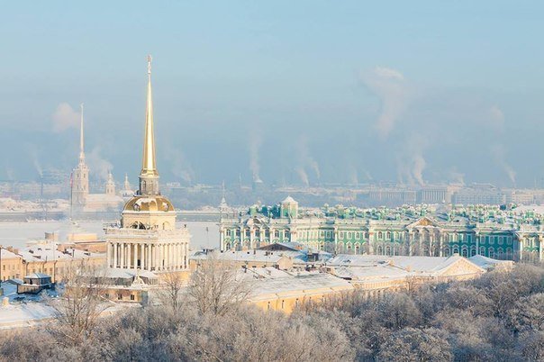 Зима в Петербург вернется в марте