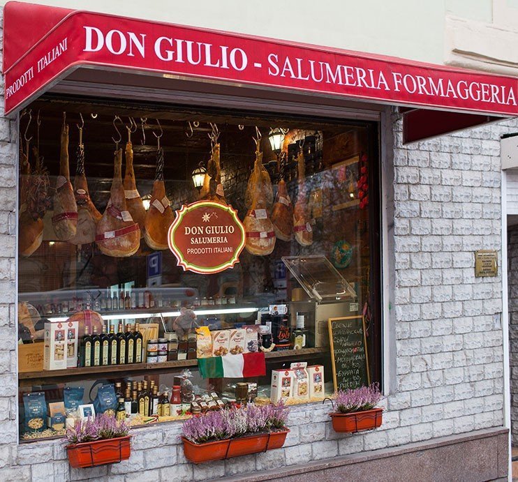 Магазин итальянских продуктов Don Giulio Salumeria