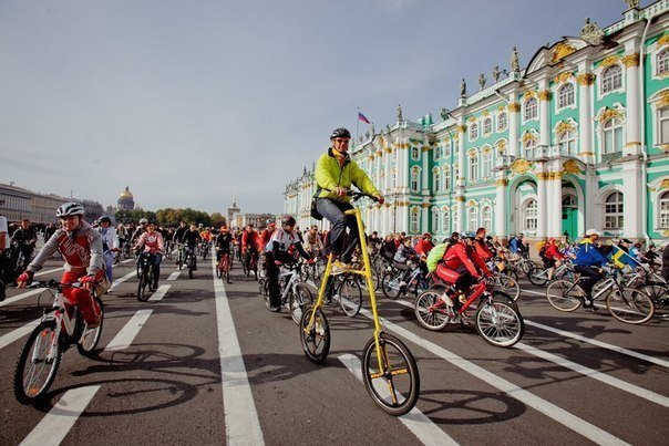 Парад велосипедистов