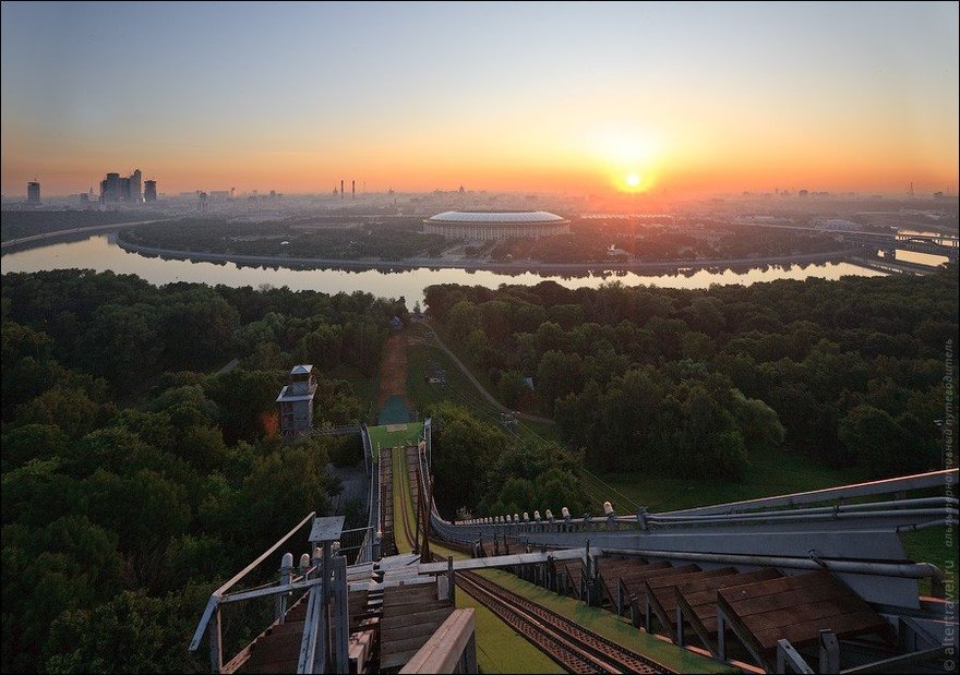 Воробьиные горы в москве