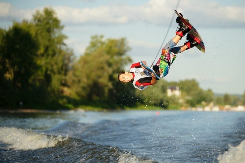 Вейкбордический фестиваль Heli Wake