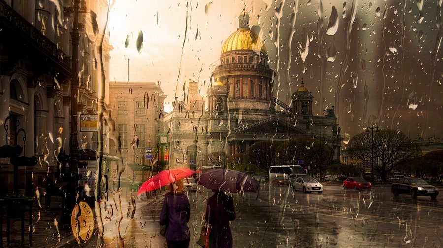 Во вторник на Петербург обрушатся ливни и грозы