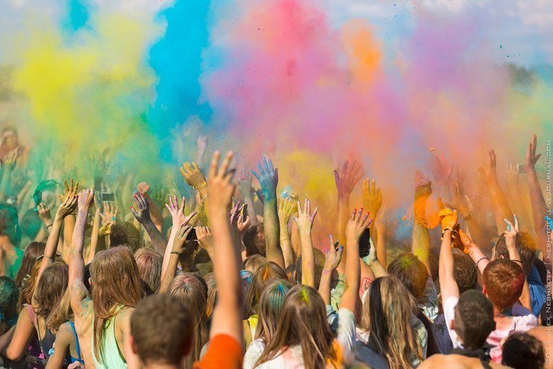 Фестиваль красок The color party