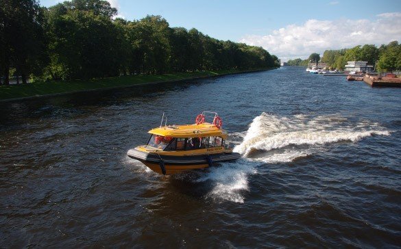 От Петербурга до Кронштадта можно будет добраться на аквабусе