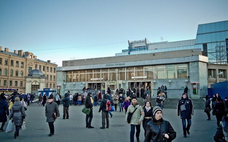 Станцию «Сенная площадь» будут закрывать до конца декабря