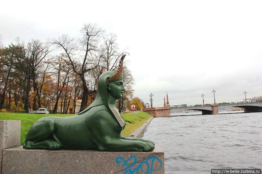 Сфинксы на Малой Невке