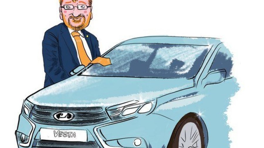 Депутат Виталий Милонов прокатит петербуржцев на Lada Vesta