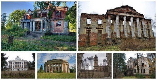 Заброшенные усадьбы Ленинградской области