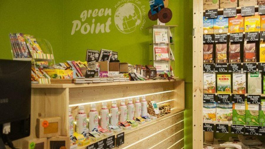 Новое место: магазин полезных продуктов Green Point