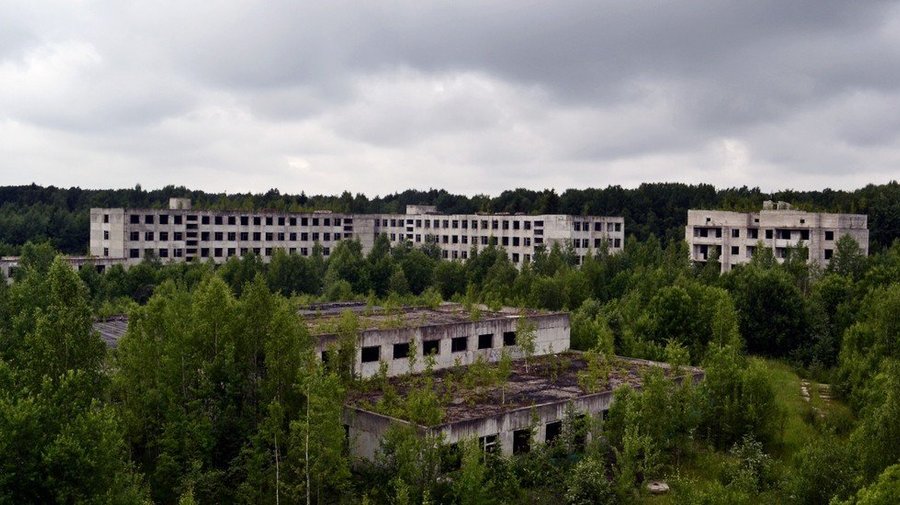Бывший полигон в Ольгино