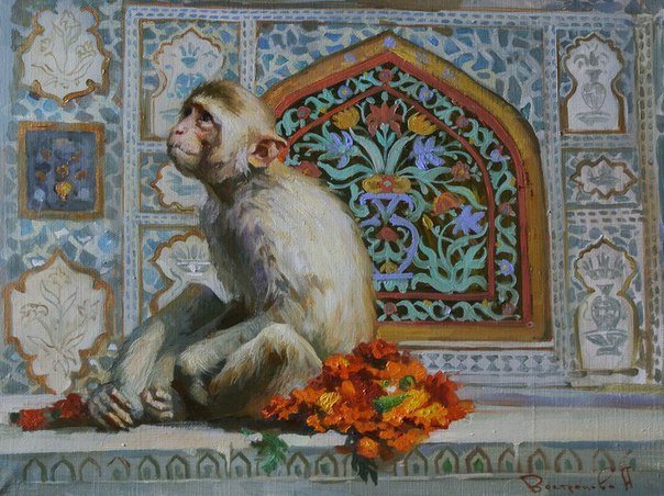 Выставка «Живописное путешествие в Индию»